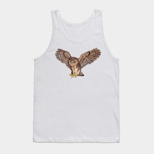 Attacking owl Tank Top